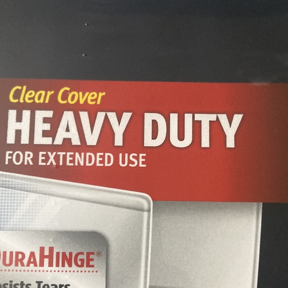 Avery 1” Clear Cover, Heavy Duty Binders (2 pack) - Picture 4 of 8